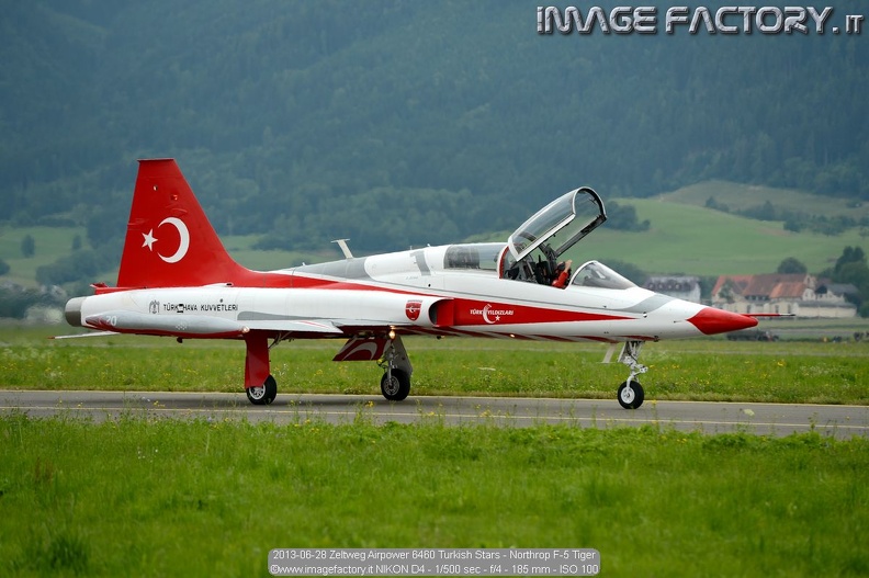 2013-06-28 Zeltweg Airpower 6460 Turkish Stars - Northrop F-5 Tiger.jpg